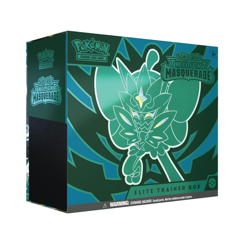 Pokemon TCG: Scarlet & Viole Twilight Masquerade Elite Trainer Box tcs card