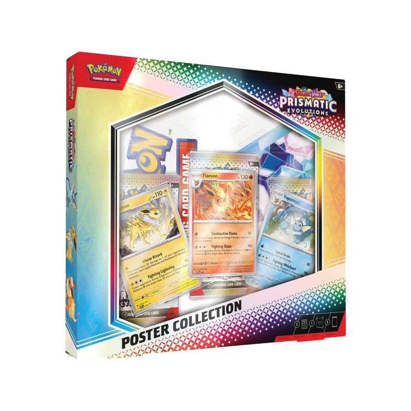 Pokémon Trading Card Game: Scarlet & Violet—Prismatic Evolutions Poster Collection