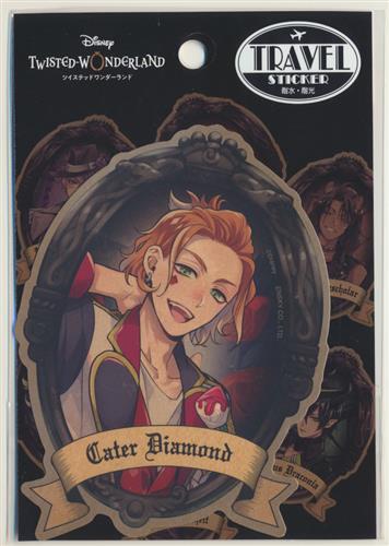 Disney TWISTED-WONDERLAND トラベルステッカー ケイト・ダイヤモンド 【アニメイト限定】