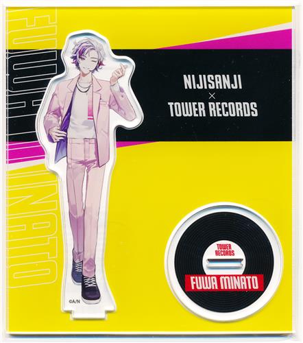 にじさんじ×TOWER RECORDS アクリルスタンド 不破湊 vtuber