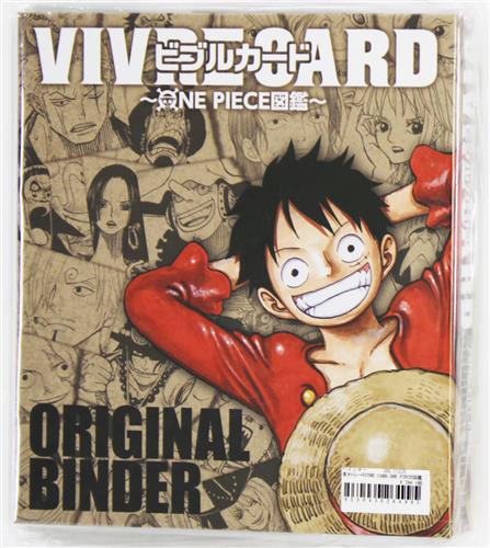 ONE PIECE VIVRE CARD ～ONE PIECE図鑑～ オリジナルバインダー 麦わらストア・JUMP SHOP・JCSバージョン