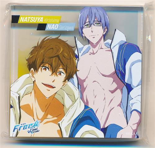『劇場版 Free!-the Final Stroke-』 Free! CD Jacket Illustration Series アクリルブロック 桐嶋夏也&芹沢 尚