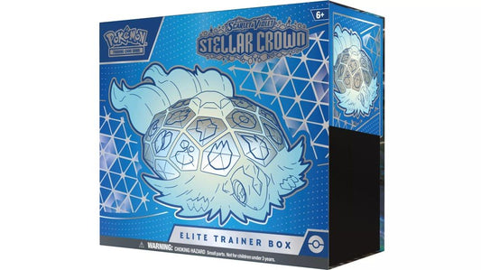 Pokemon TCG: Stellar Crown Elite Trainer Box ETB SV07
