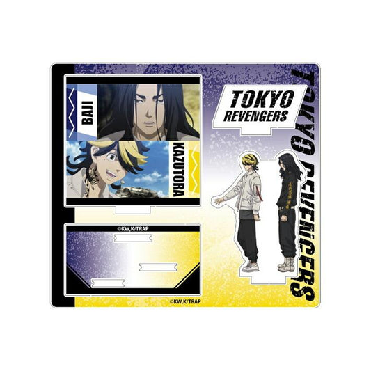 東京リベンジャーズ　ジオラマスタンド　場地＆一虎柄　立牌 acrylic stand