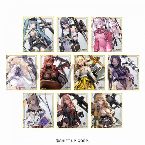 勝利の女神：NIKKE トレーディングミニ色紙 tcs