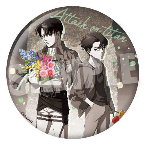 進撃の巨人 BIGホロ缶バッジ 《past and future ver.》(TypeB)tcb