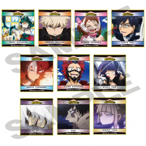 僕のヒーローアカデミア トレーディングミニ色紙 5th