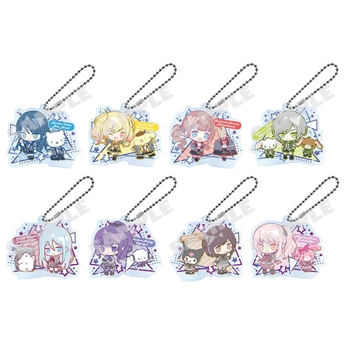 プロジェクトセカイ カラフルステージ！ feat. 初音ミク ×サンリオキャラクターズ ミニキャラアクリルキーホルダーコレクション A Leo/need＆25時、ナイトコードで。 kh.