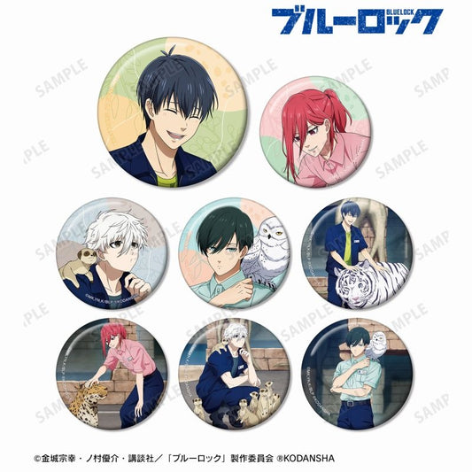 『ブルーロック』 東武動物公園コラボ 描き下ろしイラスト 飼育係ver. トレーディング缶バッジ Badge TCB