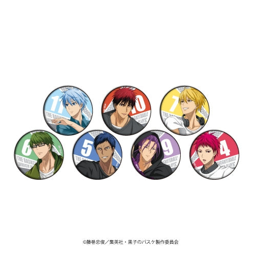 黒子のバスケ 缶バッジ 02 ブラインド(描き下ろし)  襟章 can badge