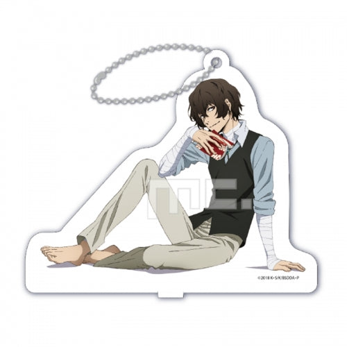 【グッズ-キーホルダー】文豪ストレイドッグス アクリルスタンドキーホルダー 太宰治 立牌