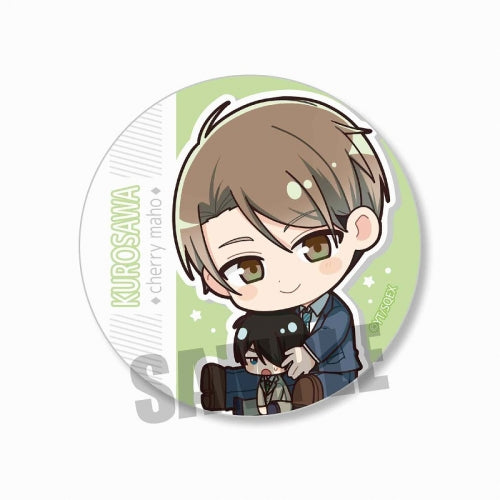 30 years old まで Virgin だとMagic Maker いになれるらしいぎゅぎゅっと缶バッジ/ Kurosawa Yuichi (スーツ) can badge