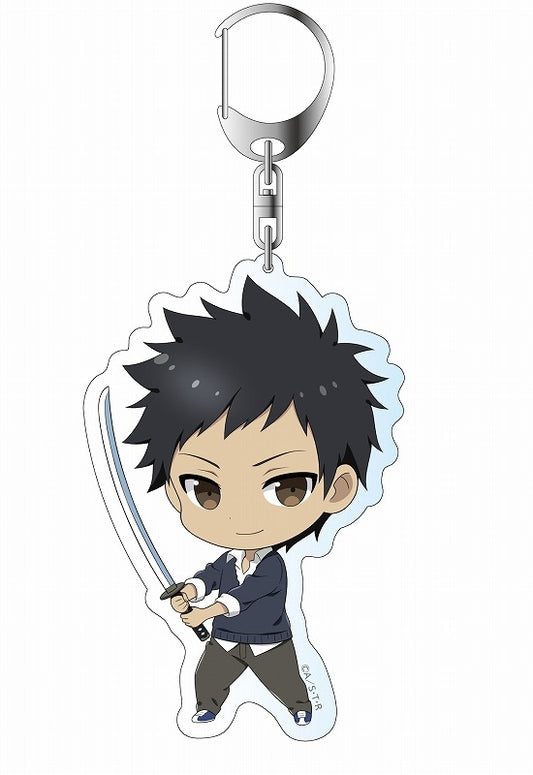 家庭教師ヒットマンREBORN! 描き起こし山本武 ミニキャラアクリルキーホルダー acrylic keychain
