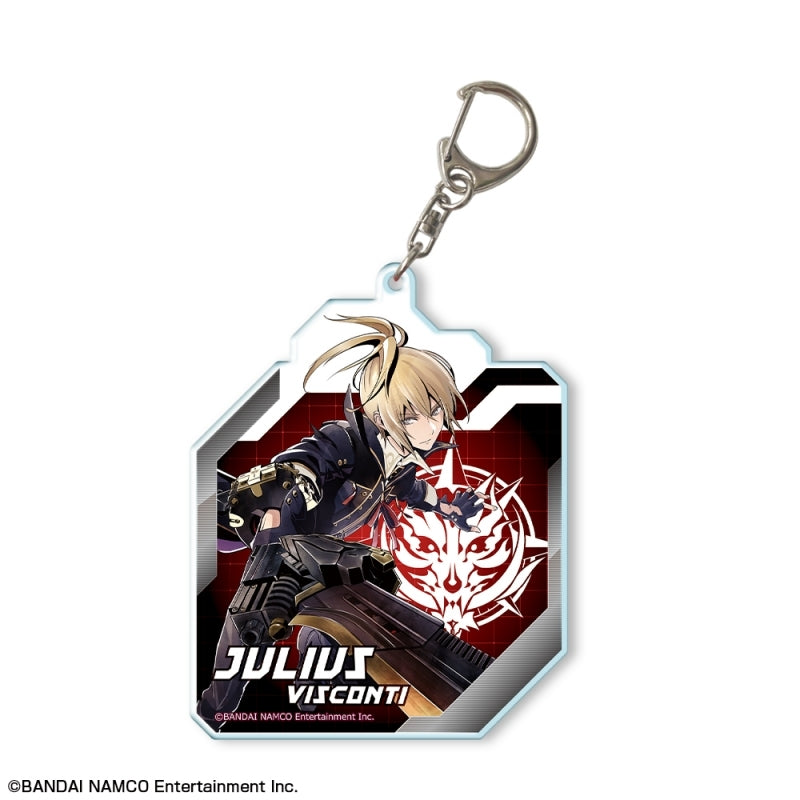 GOD EATER Exhibition 10th Anniversary ビッグアクリルキーホルダーデザイン03(ジュリウス) acrylic keychain