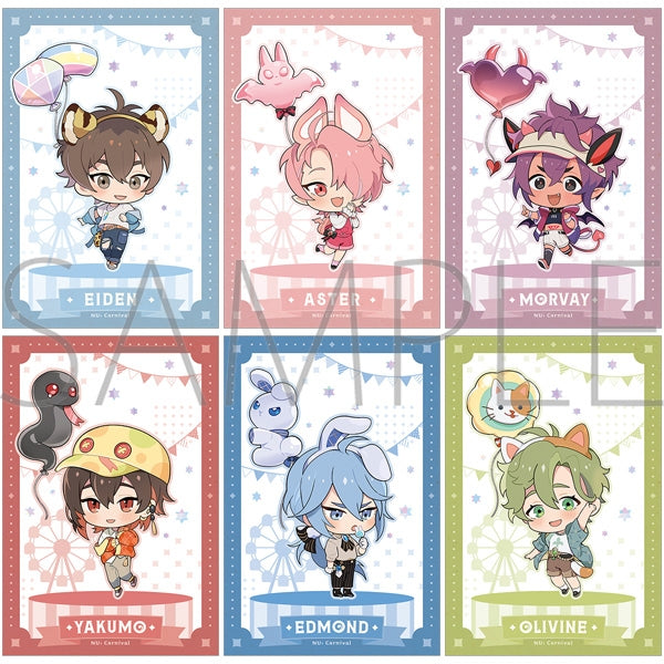 NU: カーニバルポストカードセット/ミニキャラA post card