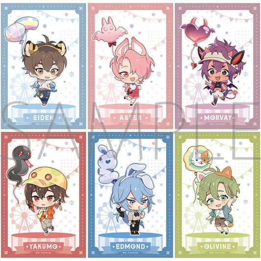 NU: カーニバルポストカードセット/ミニキャラA post card
