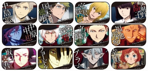 literary hero ストレイドッグストレーディングスクエア缶バッジ part2 (A) can badge
