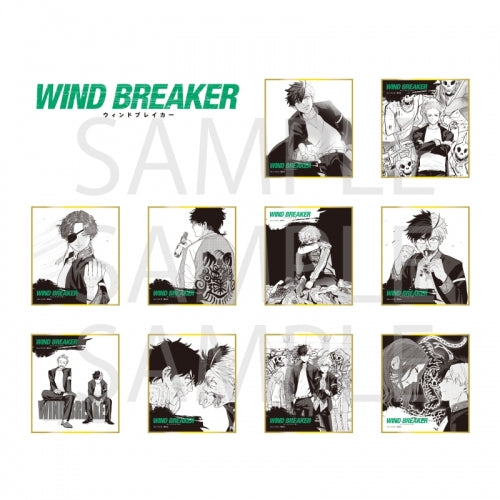 グッズ-色紙】WIND BREAKER トレーディング ミニ色紙