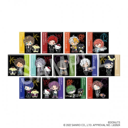 ブラックスター -Theater Starless- ×サンリオキャラクターズ トレーディング缶バッジ ミニキャラver. TypeA can badge