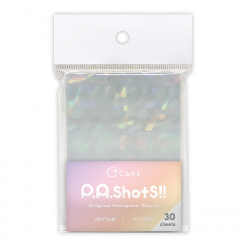 【グッズ-カバーホルダー】ノンキャラオリジナルPAshots!!ホログラムスリーブチップガラス