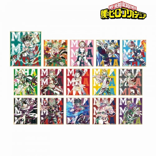 【グッズ-色紙.】TVアニメ「僕のヒーローアカデミア」 トレーディング Ani-Art 第3弾 全身ver. ミニ色紙.tcs