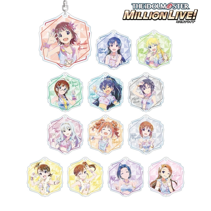 【グッズ-キーホルダー】アイドルマスター ミリオンライブ! トレーディング Ani-Art アクリルキーホルダー 掛件 KH.