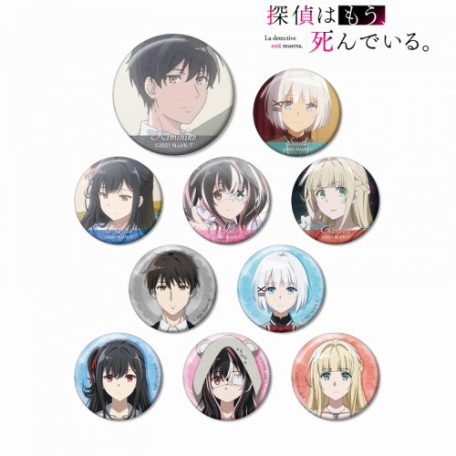 【グッズ-バッチ】 TVアニメ 「探偵はもう、死んでいる。」  トレーディング 缶バッジ tcb