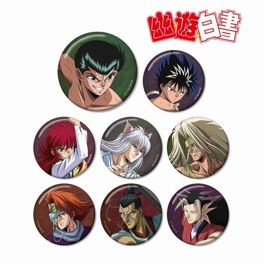 (ｱﾙﾏﾋﾞｱﾝｶ) 幽遊白書 描下し 魔界編ﾊﾞﾄﾙver. ﾄﾚｰﾃﾞｨﾝｸﾞ缶ﾊﾞｯｼﾞ