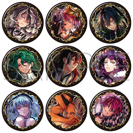 悪魔執事と黒い猫 箔押しキャラバッジコレクション／4th Anniversary　A(池袋)