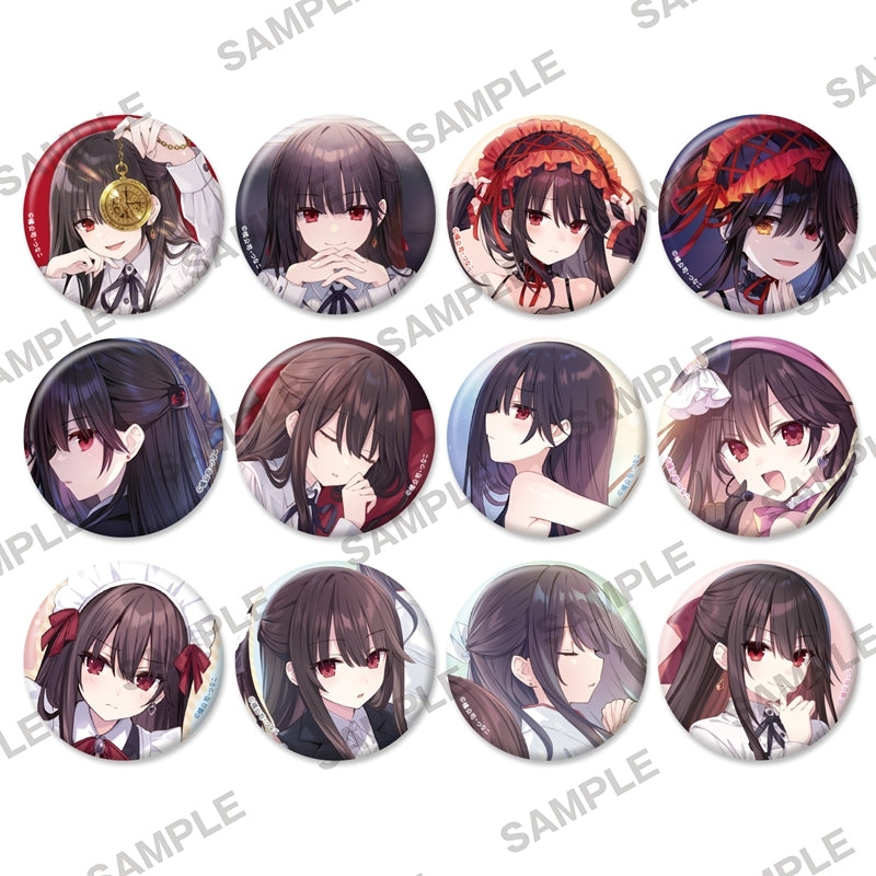 (KADOKAWA) 魔術探偵･時崎狂三 ﾄﾚｰﾃﾞｨﾝｸﾞﾎﾛｸﾞﾗﾑ缶ﾊﾞｯｼﾞ pack