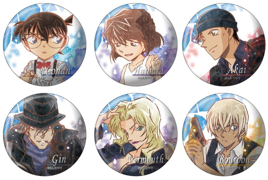 (ツインクル) 名探偵コナン フロストタイル 缶バッジ  badge