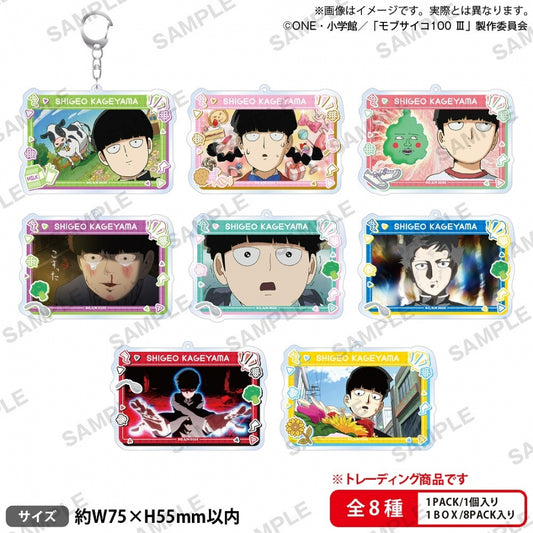 ﾓﾌﾞｻｲｺ100 Ⅲ ﾓﾌﾞがいっぱいｱｸﾘﾙｷｰﾎﾙﾀﾞｰ (Bushi-road)  acrylic keychain