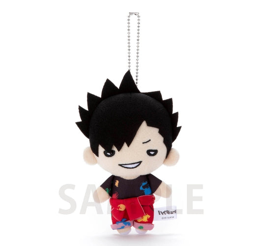 Haikyu!! TO THE TOP Nitotan Paint Suit Plush Toy with Ball Chain Kuroo plush toys