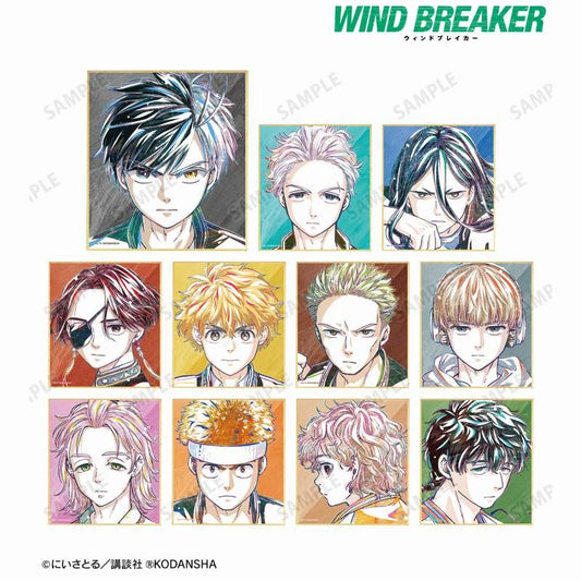 (ｱﾙﾏﾋﾞｱﾝｶ) WIND BREAKER ﾄﾚｰﾃﾞｨﾝｸﾞ Ani-Art ﾐﾆ色紙