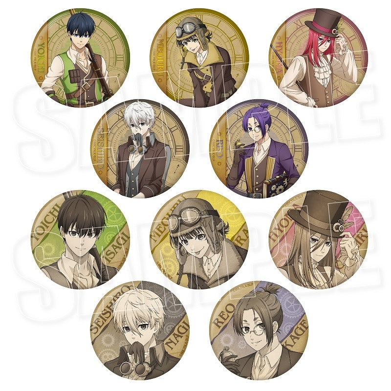 ブルーロック トレーディング缶バッジ《スチームパンクver.》 badge