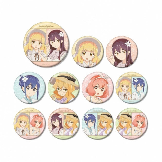 (ｱﾙﾏﾋﾞｱﾝｶ) 私の百合はお仕事です! 描下し白ﾜﾝﾋﾟｰｽver. TD缶ﾊﾞｯｼﾞ badge