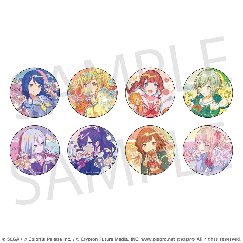 プロジェクトセカイ カラフルステージ！ feat. 初音ミク Anniversary/Birthdayイラスト2023-2024 グリッター缶バッジコレクション B (池袋)