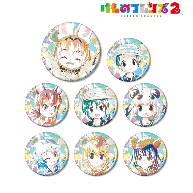 Kemono Friends 2 Trading Ani-Art Can Badge tcb