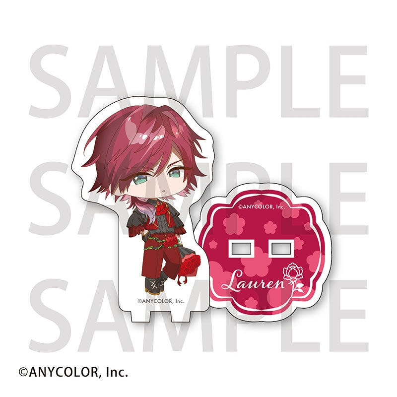 【Animate cafe】にじさんじ（花） ミニアクリルスタンド ローレン・イロアス(池袋)