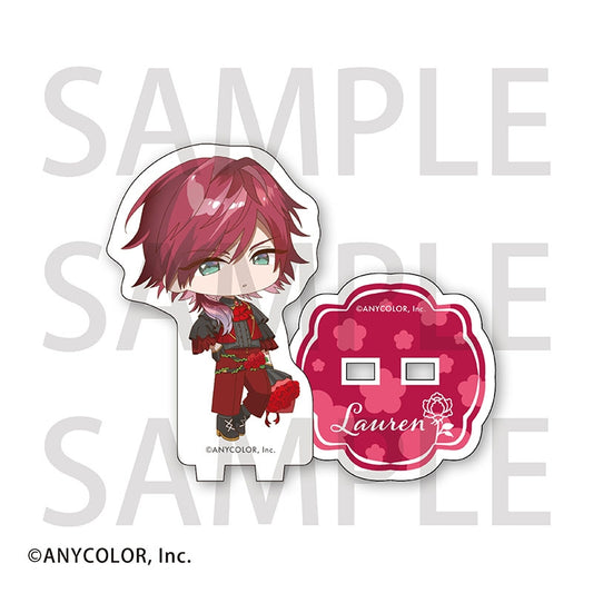 【Animate cafe】にじさんじ（花） ミニアクリルスタンド ローレン・イロアス(池袋)