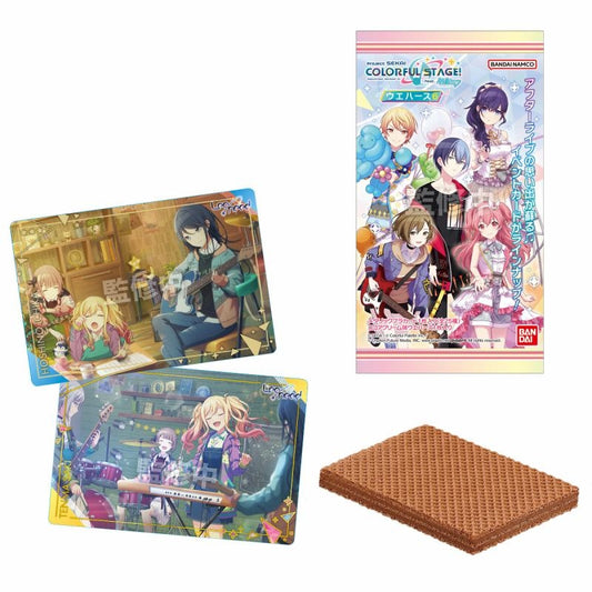 (BANDAI) ﾌﾟﾛｼﾞｪｸﾄｾｶｲ ｶﾗﾌﾙｽﾃｰｼﾞ! feat. 初音ﾐｸ ｳｴﾊｰｽ6 wafer card