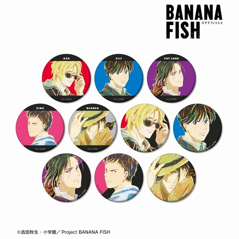 BANANA FISH トレーディング Ani-Art マット缶バッジ(池袋)