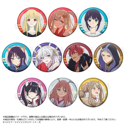 『超かぐや姫！』 トレーディング缶バッジ　(池袋)