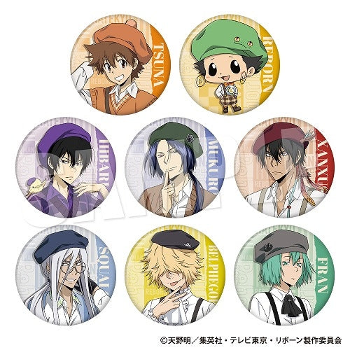 『家庭教師ヒットマンREBORN!』 トレーディング缶バッジ《Trad×Beret Style》 (池袋)