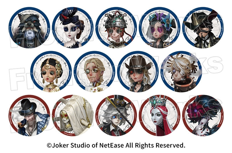 Identity V <RE:シリーズ> トレーディング缶バッジ 設定画collection SSR Vol.1 (池袋)