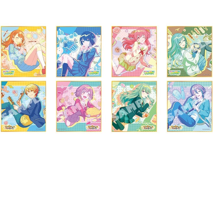 プロジェクトセカイ カラフルステージ！ feat. 初音ミク Anniversary/Birthdayイラスト2023-2024 ミニ色紙コレクション C MORE MORE JUMP！＆ワンダーランズ×ショウタイム（全8種）(池袋)