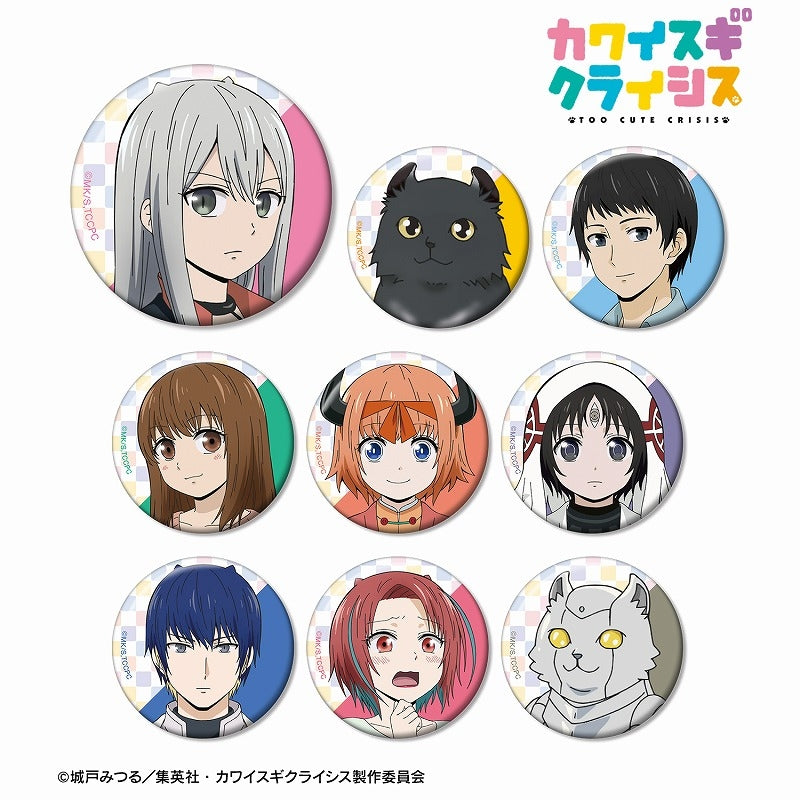 (ｱﾙﾏﾋﾞｱﾝｶ) カワイスギクライシス トレーディング缶バッジ badge