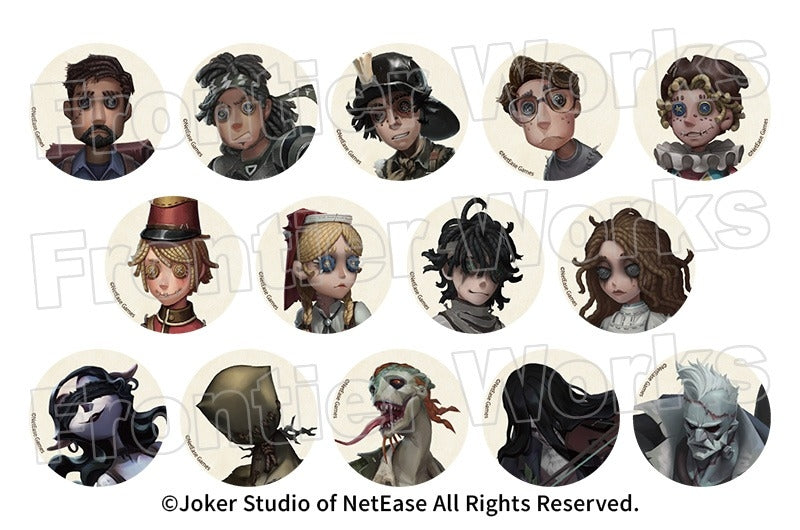 Identity V <RE:シリーズ> トレーディング缶バッジ 設定画Ver. Vol.1 (池袋)