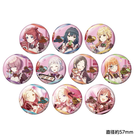 (ｷｬﾗﾊﾞﾝ) 学園ｱｲﾄﾞﾙﾏｽﾀｰ TDﾎﾛｸﾞﾗﾑ缶ﾊﾞｯｼﾞ '25ﾊﾞﾚﾝﾀｲﾝver.