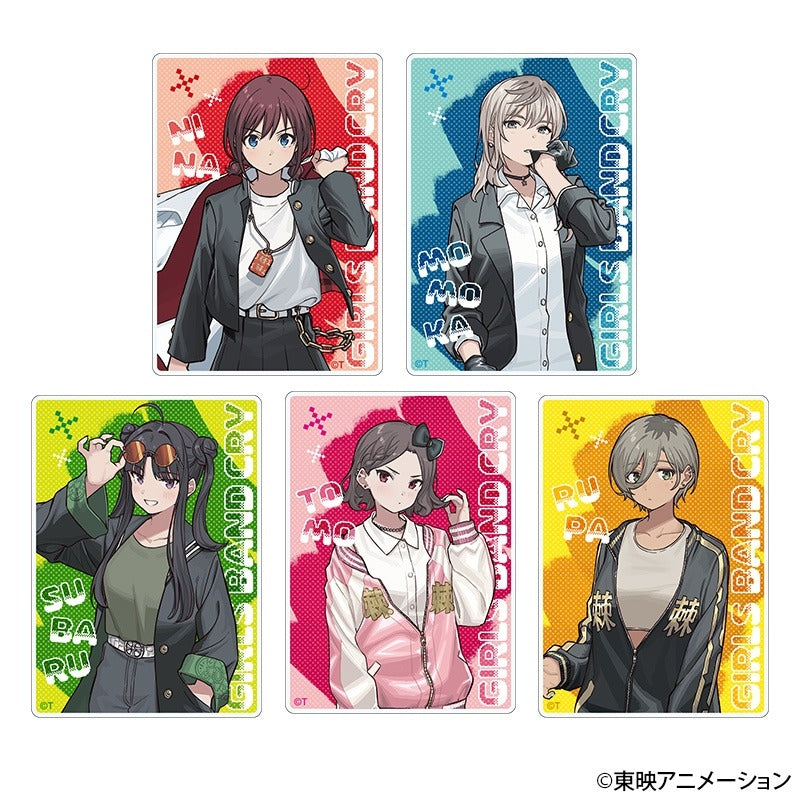 ガールズバンドクライ トレーディングアクリルステッカー rugged style ver.(池袋)